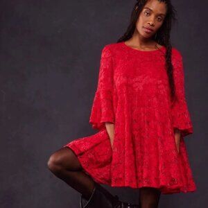 Free People Le Fleur Mini NWT Red Size XS